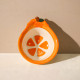 Orange Pattern Porcelain Bowl